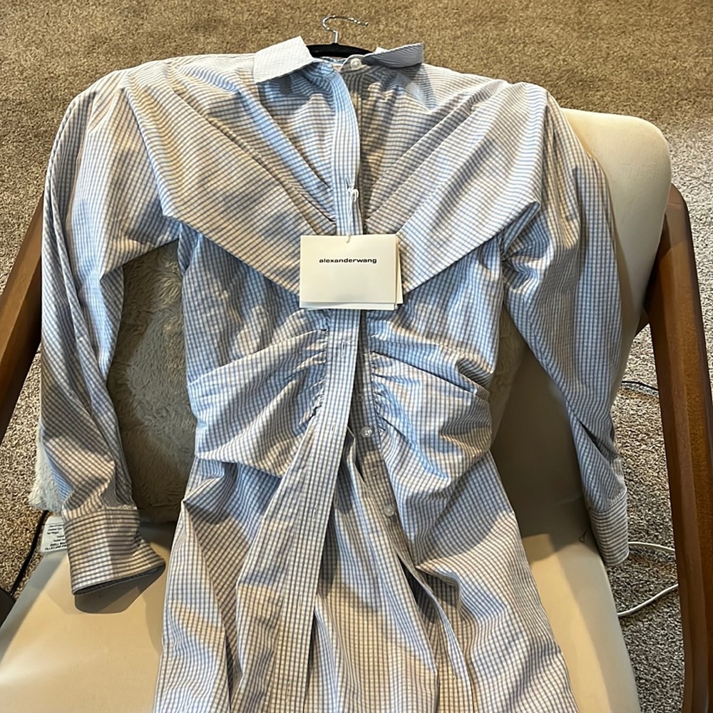 BNWT Alexander wang shirt dress